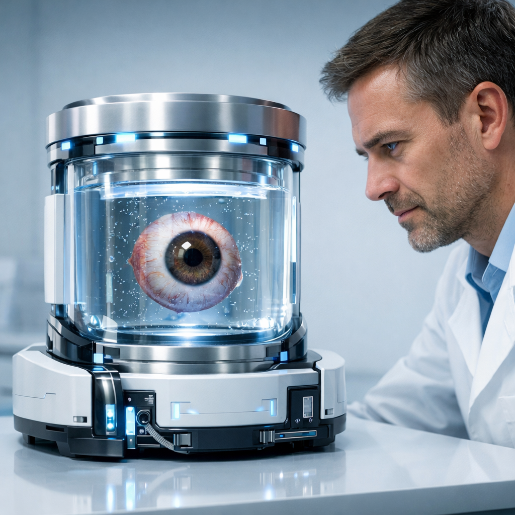Un dispositivo que revive ojos de donantes fallecidos podría hacer posibles los trasplantes de ojos