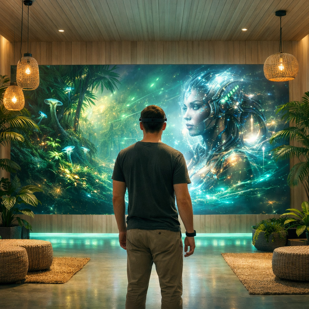 Una nueva galería experiencial podría cambiar tu percepción sobre el arte generado por IA