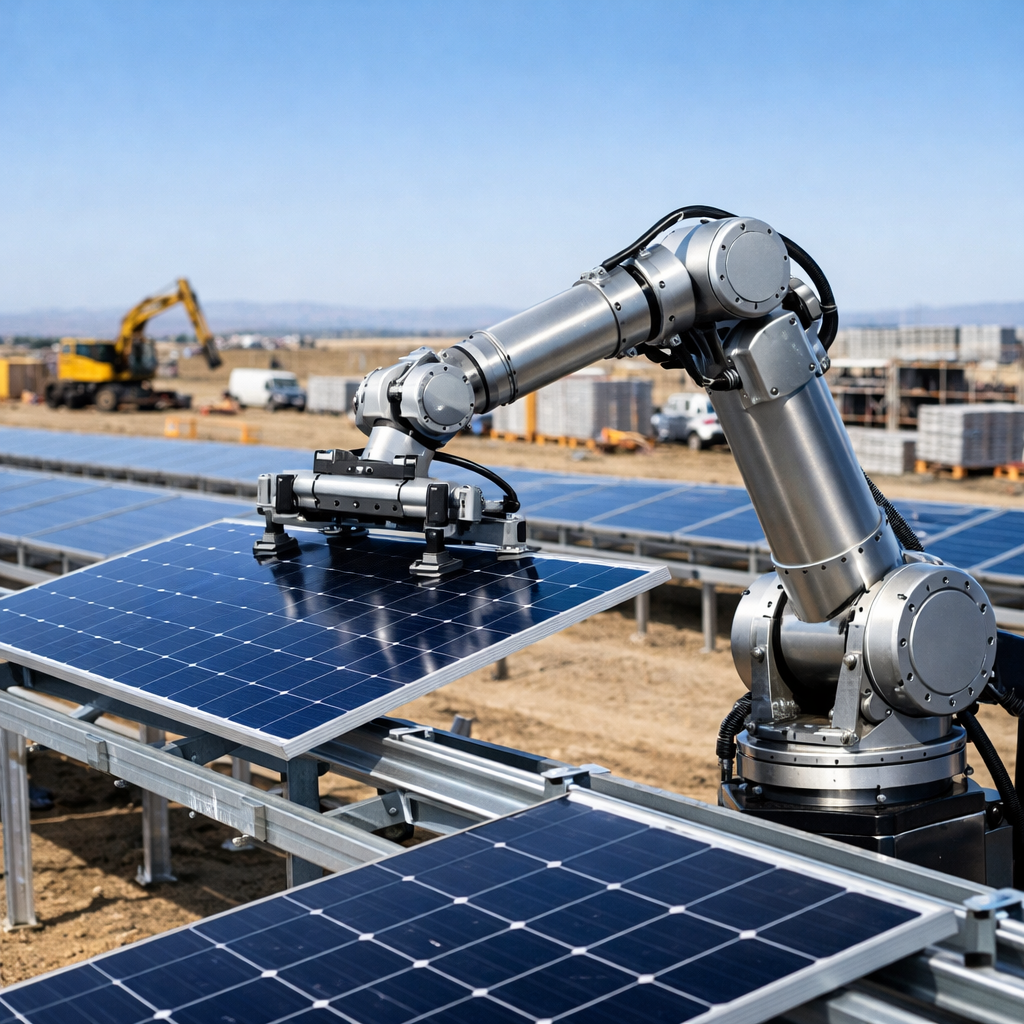 Gritt sale de su modo oculto con $34 millones para robots que construyen plantas solares—y luego, todo lo demás