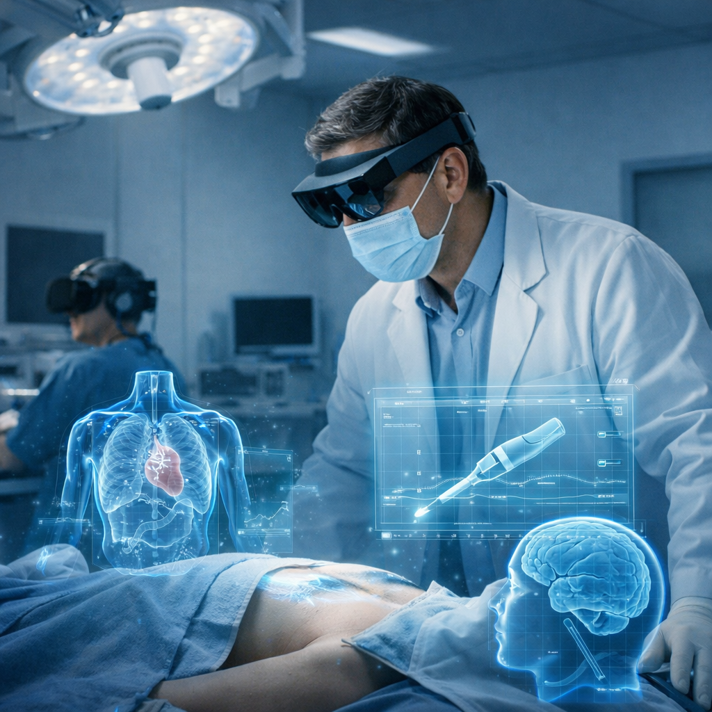 6 ejemplos de atención médica con realidad virtual, aumentada y mixta