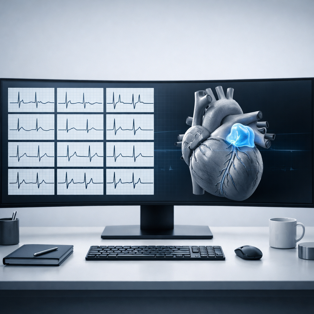 Predicción de la estructura y función de la aurícula izquierda mediante aprendizaje profundo a partir de electrocardiogramas de 12 derivaciones
