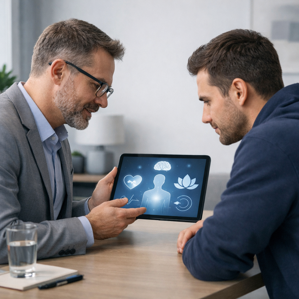 Entre sesiones de terapia, algunas tecnologías pueden ofrecer ayuda