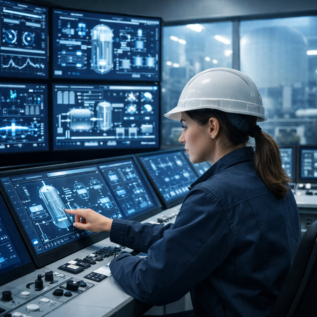 Automatización de operaciones en plantas nucleares