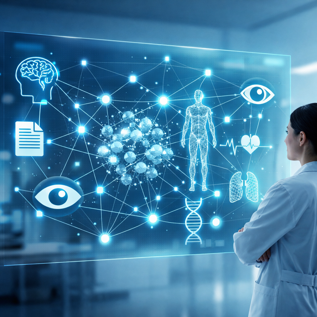 Un modelo biomédico explicable basado en una preentrenamiento de lenguaje y visión mejorado por conceptos a gran escala