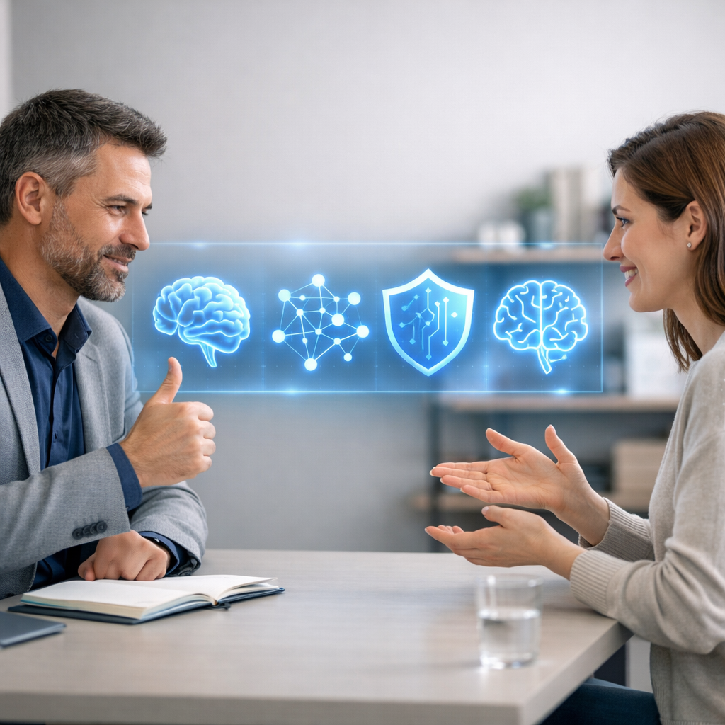 Perspectivas de profesionales de la salud mental sobre la integración de la inteligencia artificial en intervenciones psicológicas: un estudio cualitativo multinacional con un enfoque en la confianza