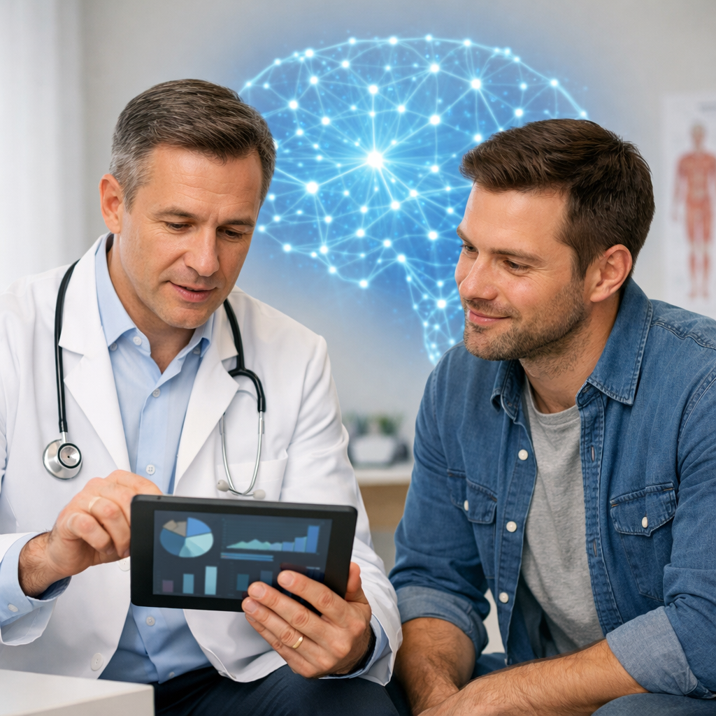 Los beneficios de la asistencia médica por IA varían según la experiencia del usuario