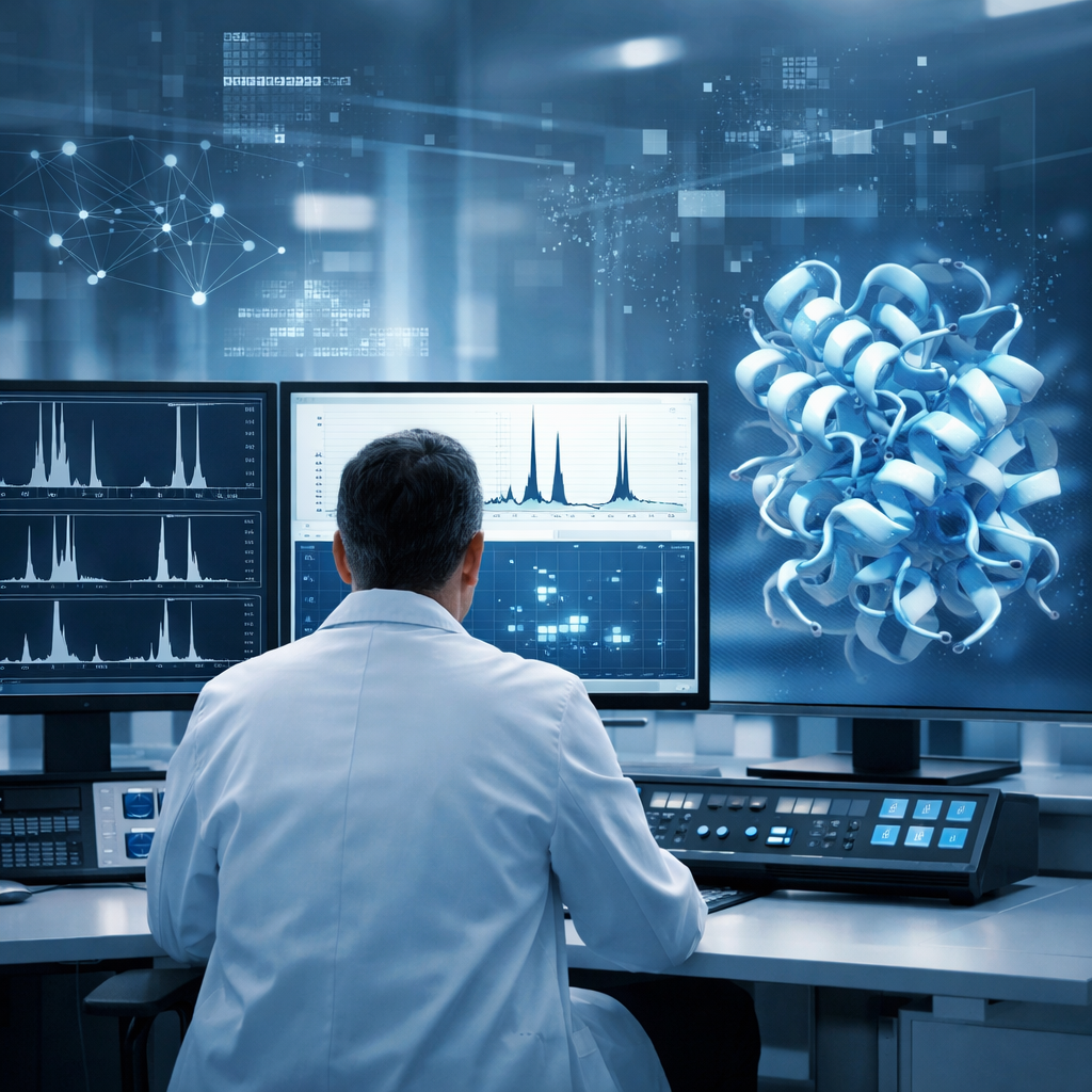 Aprendiendo la dinámica de proteínas en milisegundos a partir de lo que falta en los espectros de NMR