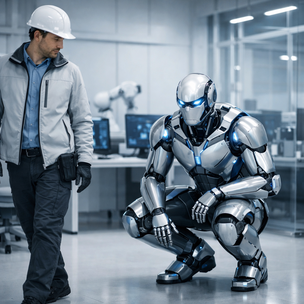 El nuevo robot humanoide de Agility se detendrá y se agachará para evitar dañar a sus compañeros humanos.
