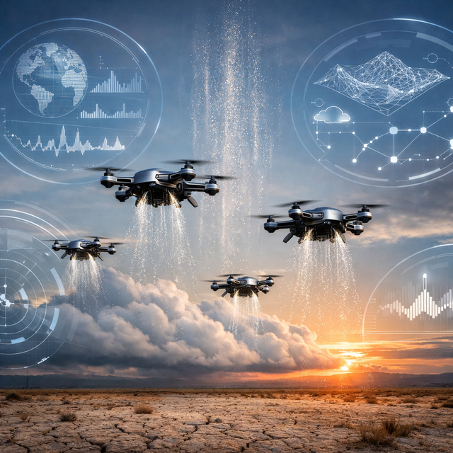 ¿Puede la siembra de nubes combatir la sequía? La startup Rainmaker acaba de recaudar 100 millones de dólares para averiguarlo