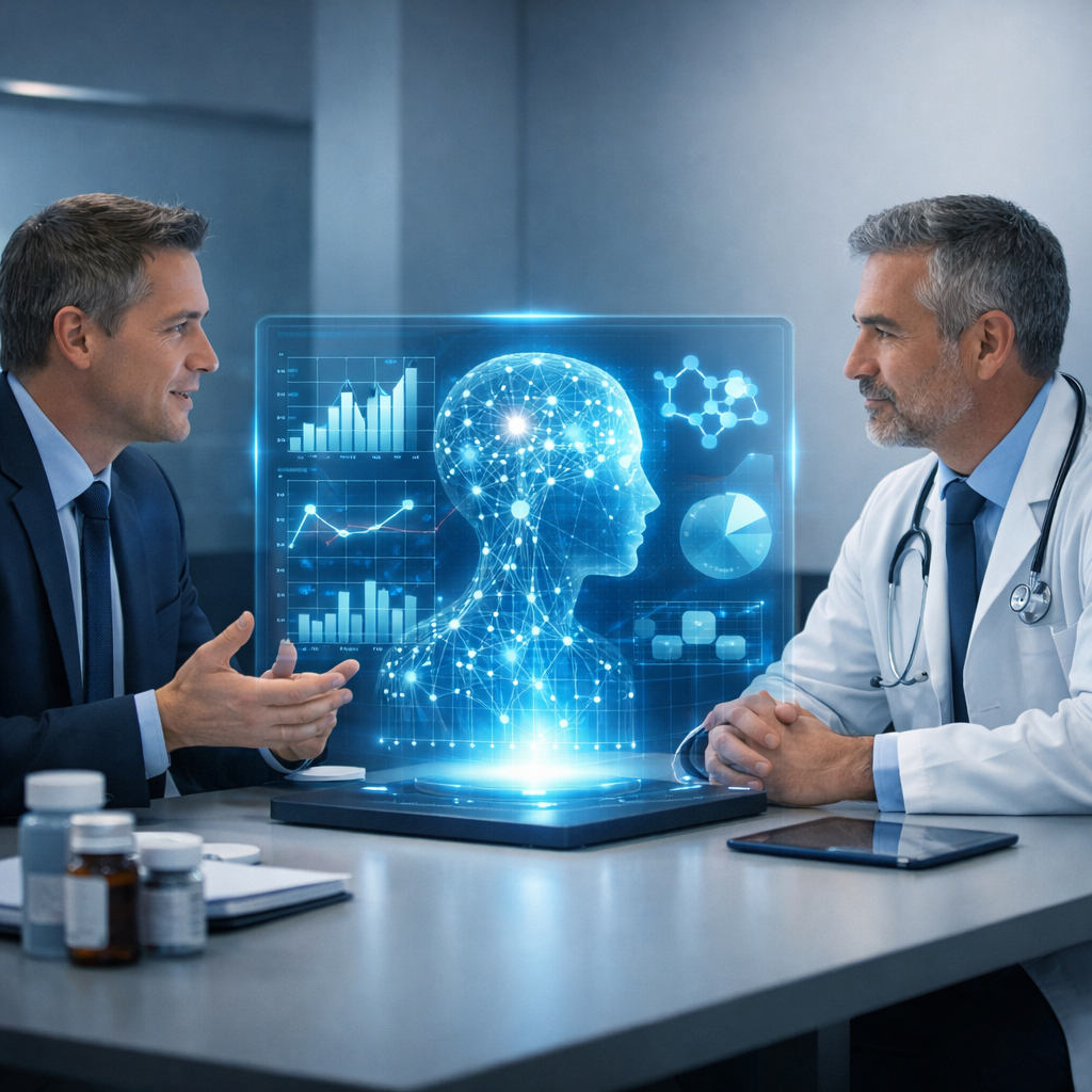 El futuro de los representantes farmacéuticos: 5 maneras en que la IA transformará a los vendedores de la industria farmacéutica