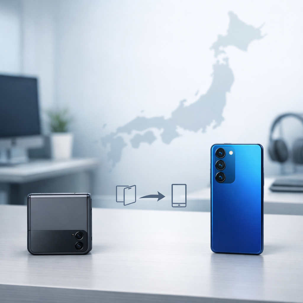 Por qué Japón dijo adiós a los teléfonos plegables