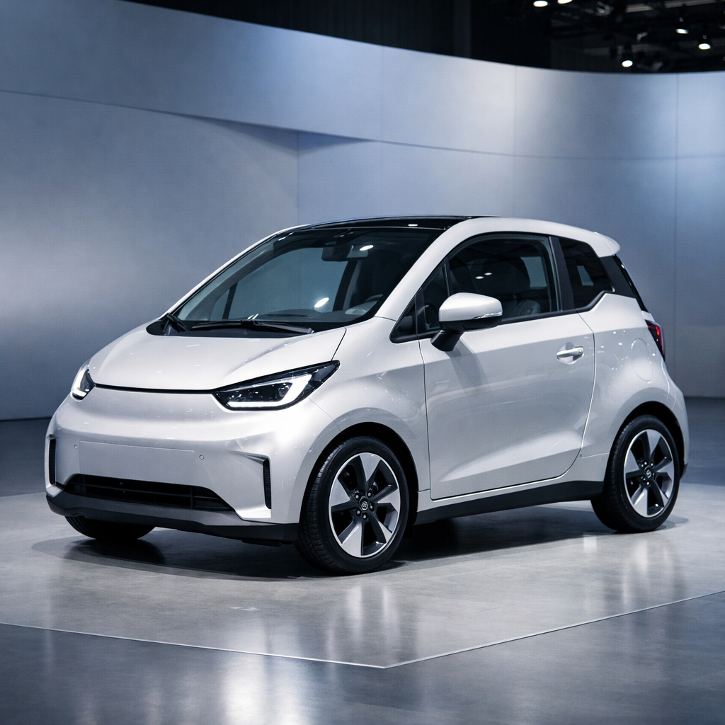 Smart presentó un nuevo vehículo eléctrico ultracompacto en el Salón del Automóvil de París