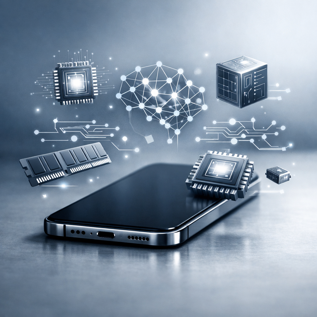 La escasez de chips de memoria de IA está afectando al mercado de smartphones