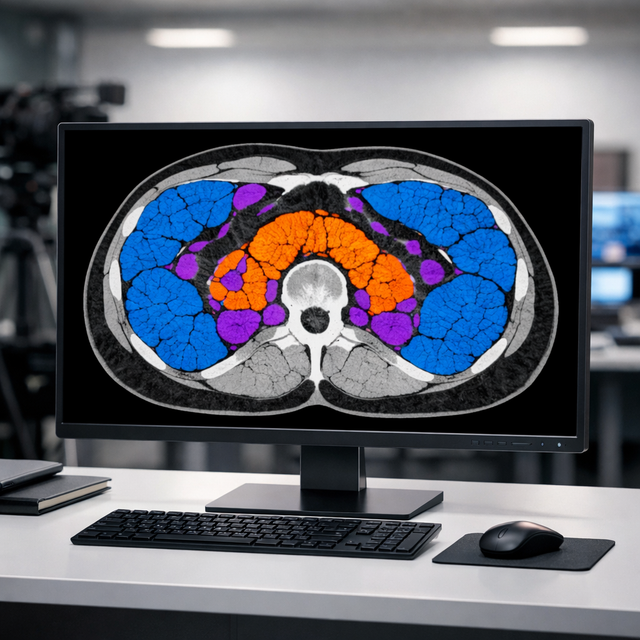 El efecto de la evaluación de parámetros de composición corporal basada en tomografía computarizada impulsada por inteligencia artificial en la mortalidad a 28 días de pacientes con síndrome de fiebre
